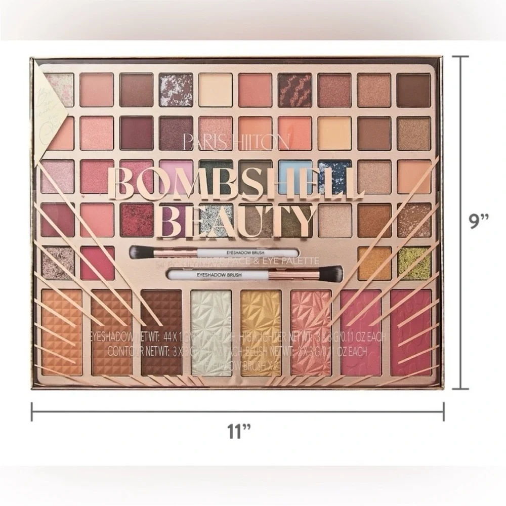 Paris Hilton Bombshell Beauty Eyeshadow Palette - Vibrant Shades Sealed Box!